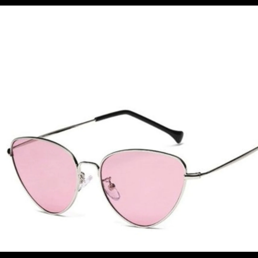 Abella Astley Pink Mirrored Aviatior sunglasses